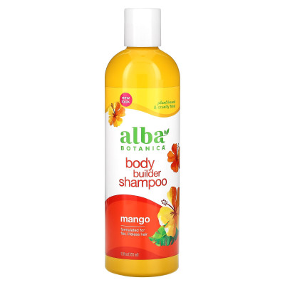 Alba Botanica, szampon Body Builder, Mango, 12 Fl Oz (355 ml) Alba Botanica, szampon Body Builder, Mango, 12 Fl Oz (355 ml)