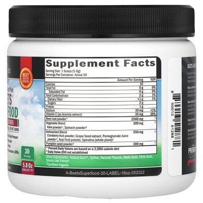 Bioschwartz, buraki, superfood, 5,8 uncji (168 g) Bioschwartz, buraki, superfood, 5,8 uncji (168 g)