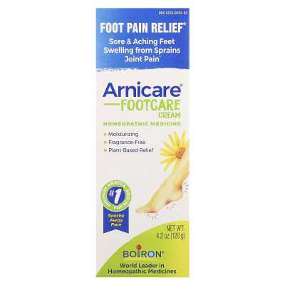 Boiron, Arnicare Krem do Stóp, Uśmierzenie Bólu Stóp, 4,2 uncji (120 g) Boiron, Arnicare Krem do Stóp, Uśmierzenie Bólu Stóp, 4,2 uncji (120 g)