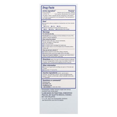 Boiron, Arnicare Krem do Stóp, Uśmierzenie Bólu Stóp, 4,2 uncji (120 g) Boiron, Arnicare Krem do Stóp, Uśmierzenie Bólu Stóp, 4,2 uncji (120 g)