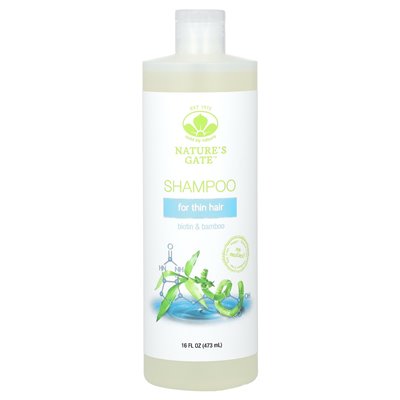 Mild z Natury, (Nature's Gate), szampon biotyny i bambusa na cienkie włosy, 16 fl oz (473 ml) Mild z Natury, (Nature's Gate), szampon biotyny i bambusa na cienkie włosy, 16 fl oz (473 ml)
