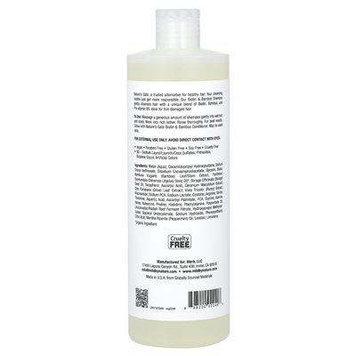 Mild z Natury, (Nature's Gate), szampon biotyny i bambusa na cienkie włosy, 16 fl oz (473 ml) Mild z Natury, (Nature's Gate), szampon biotyny i bambusa na cienkie włosy, 16 fl oz (473 ml)