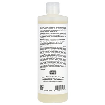 Mild z Natury, (Nature's Gate), Tree i Sea Sorphorn szampon do oleistych włosów, 16 fl oz (473 ml)