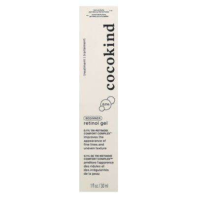 COCOKIND, RETINOL GEL, początkujący, 1 Fl Oz (30 ml)