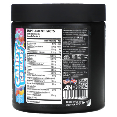 Abe, Ultimate Pre-Tracut, Candy Ice Blast, 13,75 uncji (390 g)