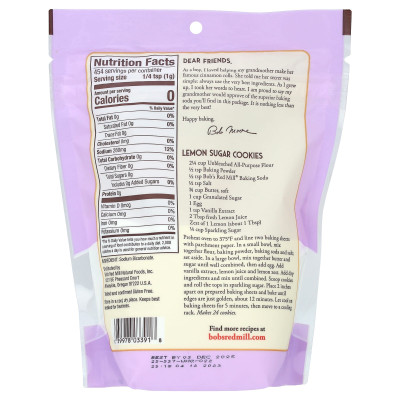 Bob's Red Mill, soda oczyszczona, 1 funt (454 g) Bob's Red Mill, soda oczyszczona, 1 funt (454 g)