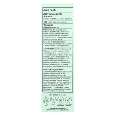 COCOKIND, Postbiotisches Akne-Serum, 1 Fl Oz (30 ml)