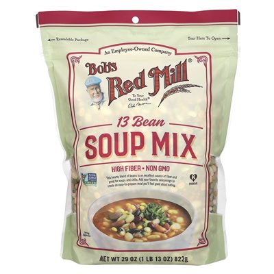 Bob's Red Mill, 13-Bohnen-Suppe, 29 oz (822 g) Bob's Red Mill, 13-Bohnen-Suppe, 29 oz (822 g)