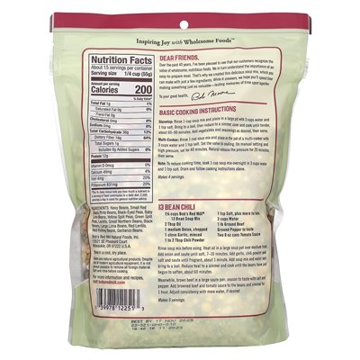 Bob's Red Mill, 13-Bohnen-Suppe, 29 oz (822 g) Bob's Red Mill, 13-Bohnen-Suppe, 29 oz (822 g)