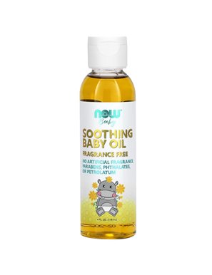 NOW Foods, Soothing Baby Oil, Unscented, 4 oz (118 ml) NOW Foods, Soothing Baby Oil, Unscented, 4 oz (118 ml)
