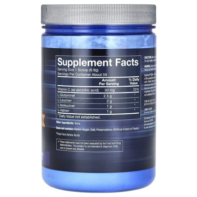 BodyTech, BCAA + glutamina, niezmienna, 14,4 uncji (409 g) BodyTech, BCAA + glutamina, niezmienna, 14,4 uncji (409 g)
