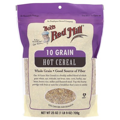 Bob's Red Mill, 10-Korn-Müsli, Vollkorn, 25 Unzen (709 g) Bob's Red Mill, 10-Korn-Müsli, Vollkorn, 25 Unzen (709 g)