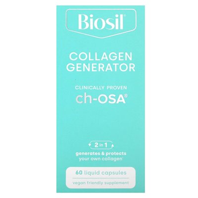 Biosil, collagen generator, 60 liquid capsules