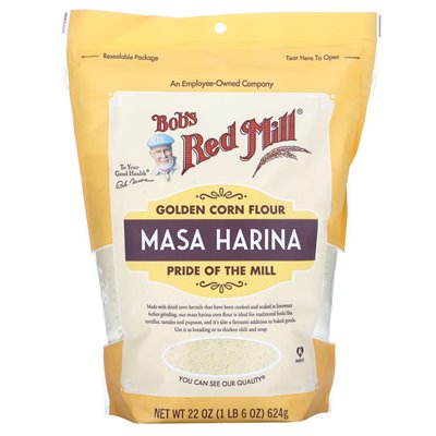 Bob's Red Mill, Golden Corn Flour, Masa Harina, 22 oz (624 g)