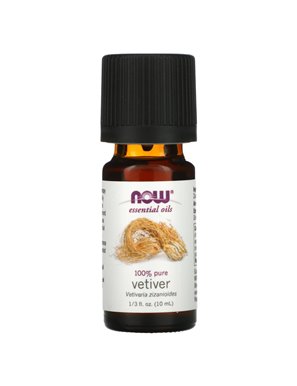 NOW Foods, ätherische Öle, Vetiver, 1/3 fl oz (10 ml)