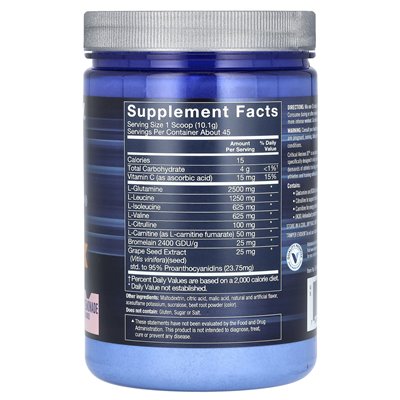 BodyTech, Critical Aminos XT, intra/po treningu, lemoniada truskawkowa, 16 uncji (455 g)