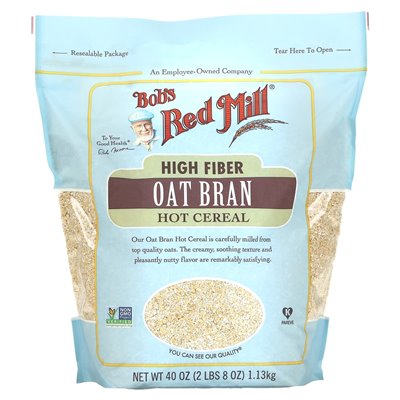 Bob's Red Mill, High Fibre Oat Otus Hot Płatki, 40 uncji (1,13 kg) Bob's Red Mill, High Fibre Oat Otus Hot Płatki, 40 uncji (1,13 kg)