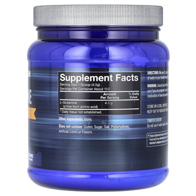 BodyTech, glutamina, bezsfektowana, 23,82 uncji (675 g)