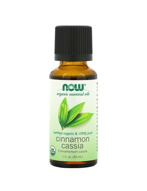 NOW Foods, Organic Essential Oils, Cassia Cinnamon, 1 oz (30 ml) NOW Foods, Organic Essential Oils, Cassia Cinnamon, 1 oz (30 ml)