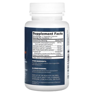 Dr. Tobias, 21-Tage-Liver-Cleanse, 63 vegetarische Kapseln