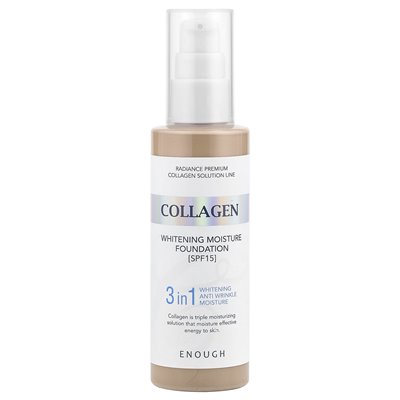 Enough, Collagen, Whitening Moisture, LSF 15, 13, 100 ml (3,38 fl. oz.)