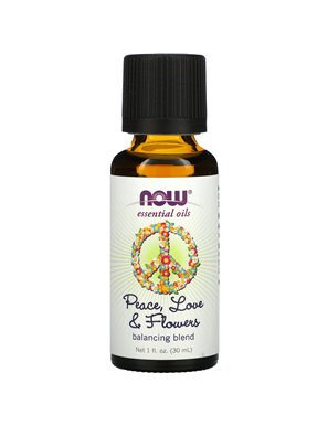 NOW Foods, Essential Oils, Peace, Love & Flowers, Balancing Blend, 1 oz (30 ml)