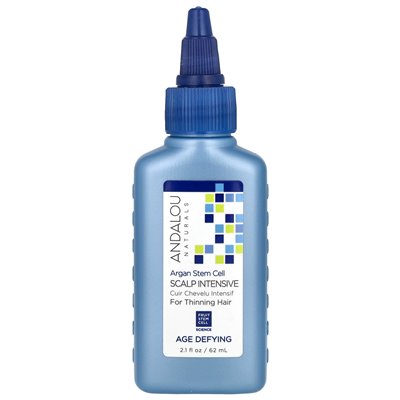 Andalou Naturals, Argan Cell, intensywnie skóry głowy, przerzedzanie włosów, wiek, 2,1 Fl Oz (62 ml)