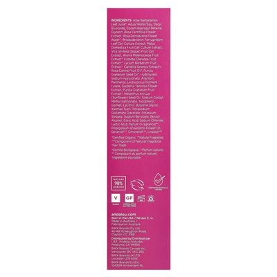 Andalou Naturals, 1000 Rosen, sanfter Reinigungsschaum, empfindlich, 5,5 fl oz (163 ml)