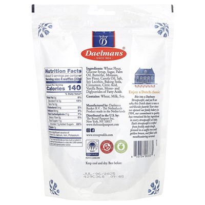 Daelmans, Mini Stroopwafels, caramel, 5.29 oz (150 g)