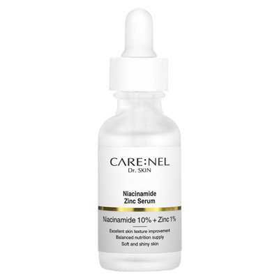 Opieka: NEL, surowica cynku niacynamidu, 1 Fl Oz (30 ml)