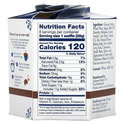 Daelmans, Stroopwafels, Schokolade, 8 Waffeln, 7,9 oz (224 g) Daelmans, Stroopwafels, Schokolade, 8 Waffeln, 7,9 oz (224 g)