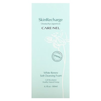 Opieka: NEL, White Renew Soft Reinigungsschaum, 6,1 Fl Oz (180 ml)