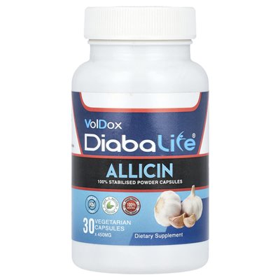 Allimax, Voldox, Dialife®, Allicin, 30 kapsułek wegetariańskich