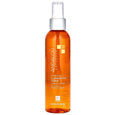 Andalou Naturals, Clementine + C, Illuminating Toner, 6 fl oz (178 ml)