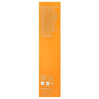 Andalou Naturals, Clementine + C, Illuminating Toner, 6 fl oz (178 ml)