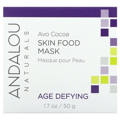 Andalou Naturals, Skin Food Beauty Mask, Avocado-Kakao, 50 g (1,7 oz.)