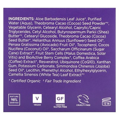 Andalou Naturals, Skin Food Beauty Mask, Avo Cocoa, 1,7 uncji (50 g) Andalou Naturals, Skin Food Beauty Mask, Avo Cocoa, 1,7 uncji (50 g)
