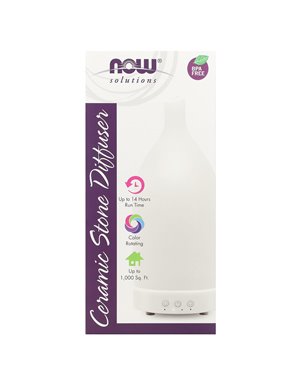 NOW Foods, Solutions, Ceramic Stone Diffuser, 1 Diffuser NOW Foods, Solutions, Ceramic Stone Diffuser, 1 Diffuser