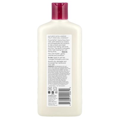 Andalou Naturals, Szampon, Pielęgnujący Kolor, Do Nawilżonego Włosa, Kompleks 1000 Róż, 11,5 uncji (340 ml) Andalou Naturals, Szampon, Pielęgnujący Kolor, Do Nawilżonego Włosa, Kompleks 1000 Róż, 11,5 uncji (340 ml)
