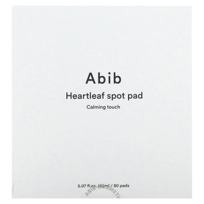 ABIB, Heart Spot Pad, 80 Pads, 5.07 fl Oz (150 ml)