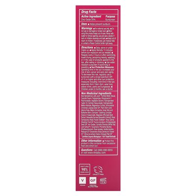 Andalou Naturals, 1000 Rouges, CC Color + Correct, Sensitive, LSF 30, Sheer Tan, 2 Fl Oz (58 ml)