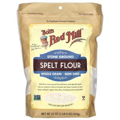 Bob's Red Mill, Dinkelmehl, Vollkorn, 22 Unzen (624 G)