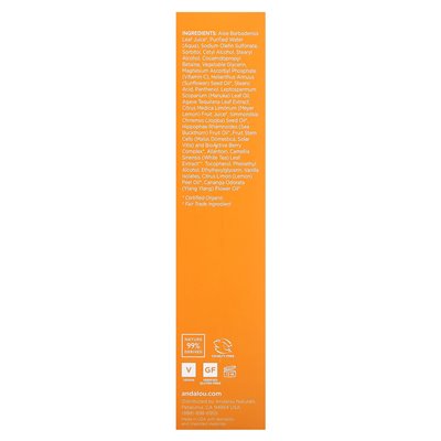 Andalou Naturals, Cremiges Reinigungsmittel, Meyer-Zitrone + C, aufhellend, 6 fl oz (178 ml)