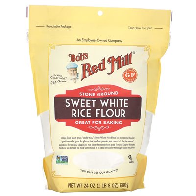 Bob's Red Mill Sweet White Rice Flour 24 oz (680 g)
