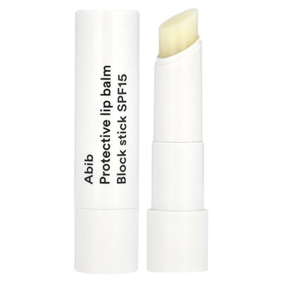 ABIB, ochronny balsam do ust, Stick Block, SPF15, 0,11 uncji (3,3 g)