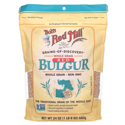 Bob's Red Mill, Roter Bulgur, Vollkorn, 24 oz (680 g) Bob's Red Mill, Roter Bulgur, Vollkorn, 24 oz (680 g)