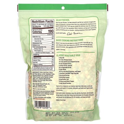 Bob's Red Mill, Vegi Soup Mix, 28 uncji (794 g) Bob's Red Mill, Vegi Soup Mix, 28 uncji (794 g)