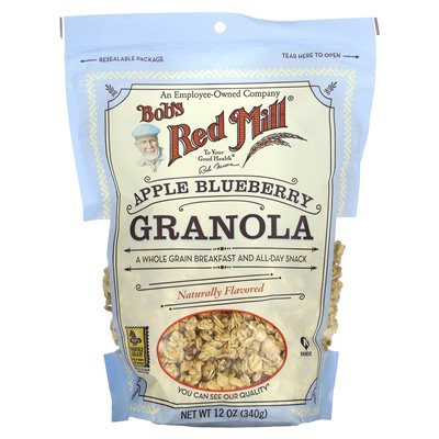 Bob's Red Mill, muesli, jabłkowa jagoda, 12 uncji (340 g) Bob's Red Mill, muesli, jabłkowa jagoda, 12 uncji (340 g)