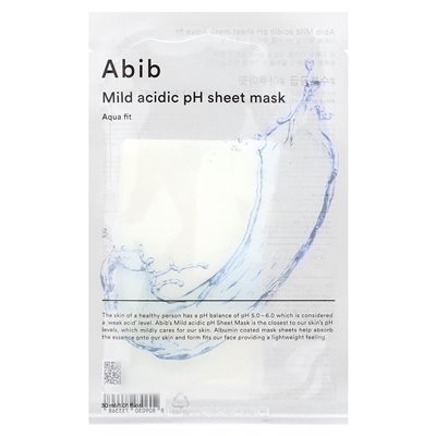 ABIB, Massive Acid pH Mask, Aqua Fit, 1 Blatt, 1,01 Fl Oz (30 ml)