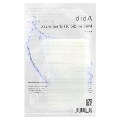 ABIB, Massive Acid pH Mask, Aqua Fit, 1 Blatt, 1,01 Fl Oz (30 ml)